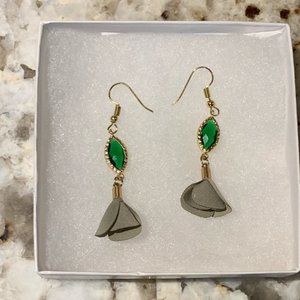 Earrings palatinate 24k gold